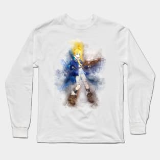 Mika - Genshin Impact (Watercolor) Long Sleeve T-Shirt